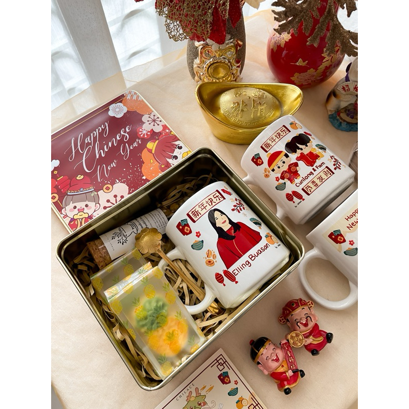

TEA TIME SET CNY 24 || HAMPERS IMLEK HAMPERS CHINESE NEW YEAR