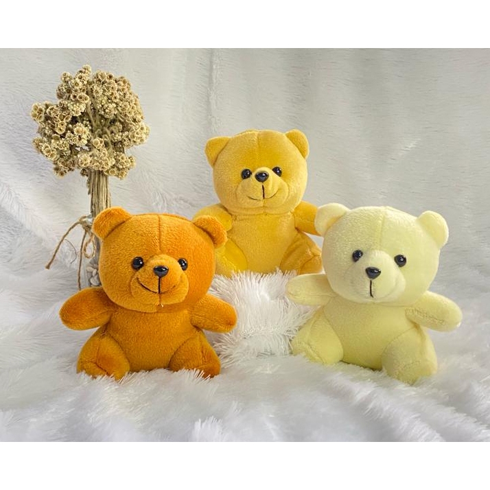 BONEKA TEDDY BEAR MINI 13-15 CM