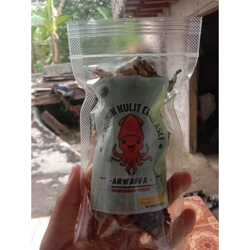 

KERUPUK KULIT CUMI ASLI PEDAS 100%