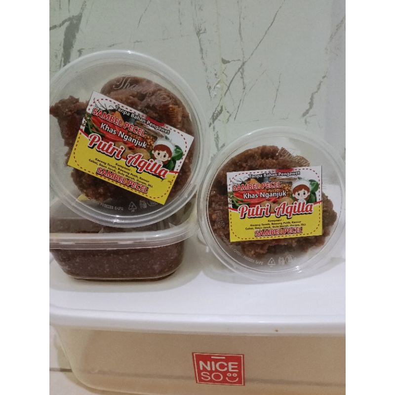 

sambel pecel khas nganjuk/bumbu pecel/sambel kacang