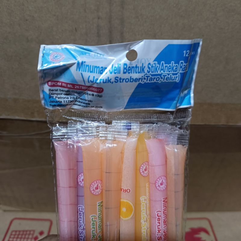 

minuman jelly bentuk stik isi 12pc - Merk AAA