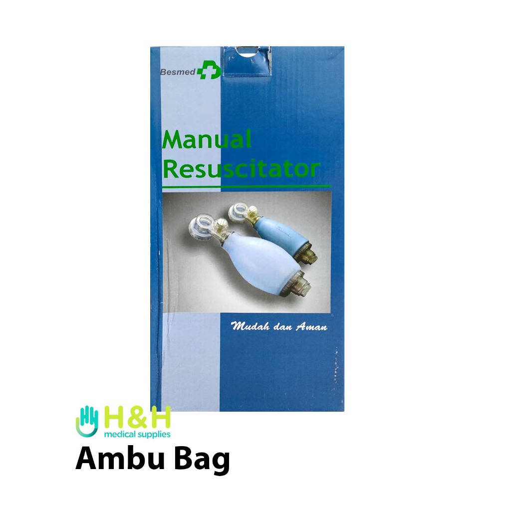 Ambu Bag / Resucitator / Ambubag Anak / AmbuBag Bayi / Resuscitator Anak