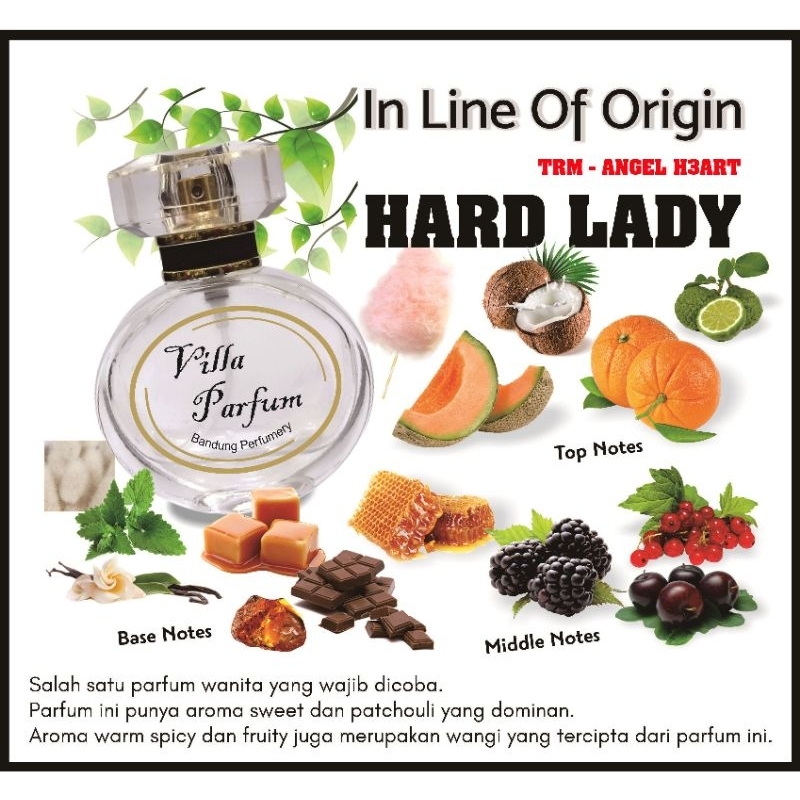 Parfum TRM - Angel Heart Lady (HARD LADY) villaparfum