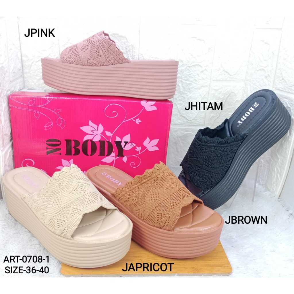 SANDAL WEDGES IMPORT NOBODY 0701-1