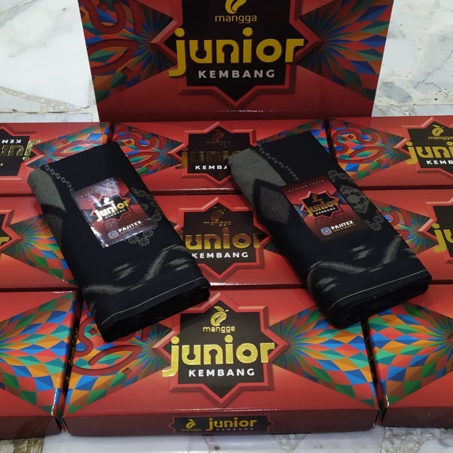 Sarung kecil anak laki laki Mangga gold Junior Kembang motif