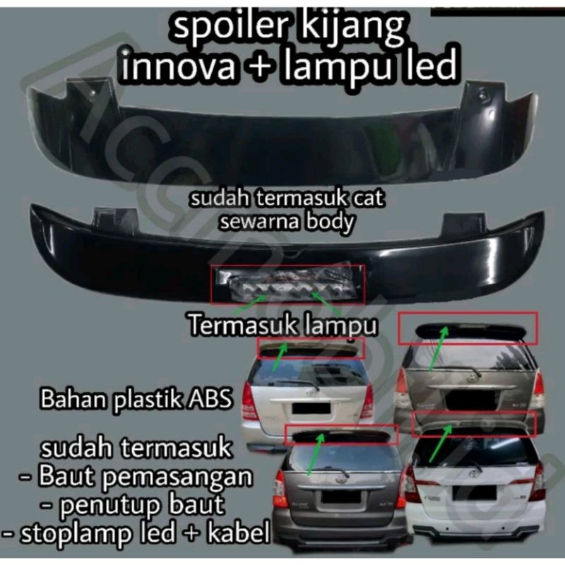 Spoiler Innova 2004 - 2015
