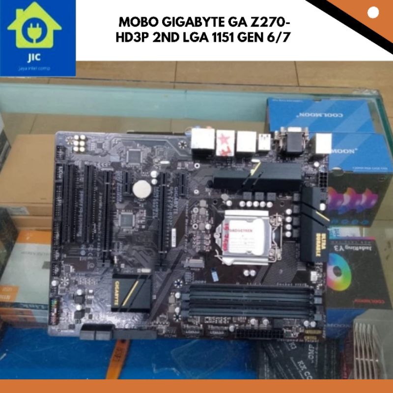 MOBO GIGABYTE GA Z270-HD3P 2ND LGA 1151 GEN 6/7