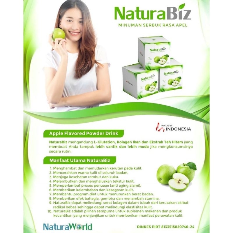 

NaturaBiz minuman sari apel by Naturaworld