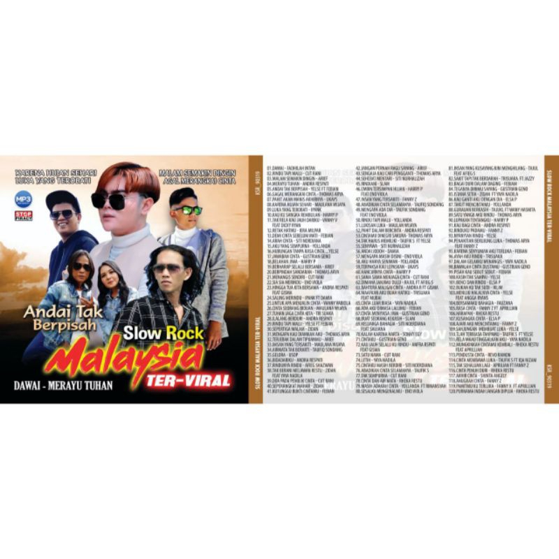 kaset musik Mp3 Slow Rock Malaysia Terbaru - 2024