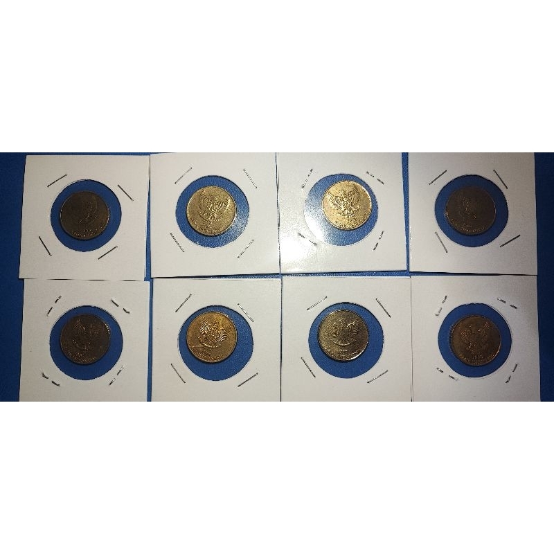 Uang Koin 50 Rupiah Komodo LENGKAP TAHUN