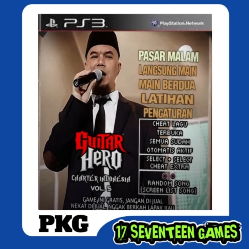 Guitar Hero Charter Indonesia vol.5 Game PS3