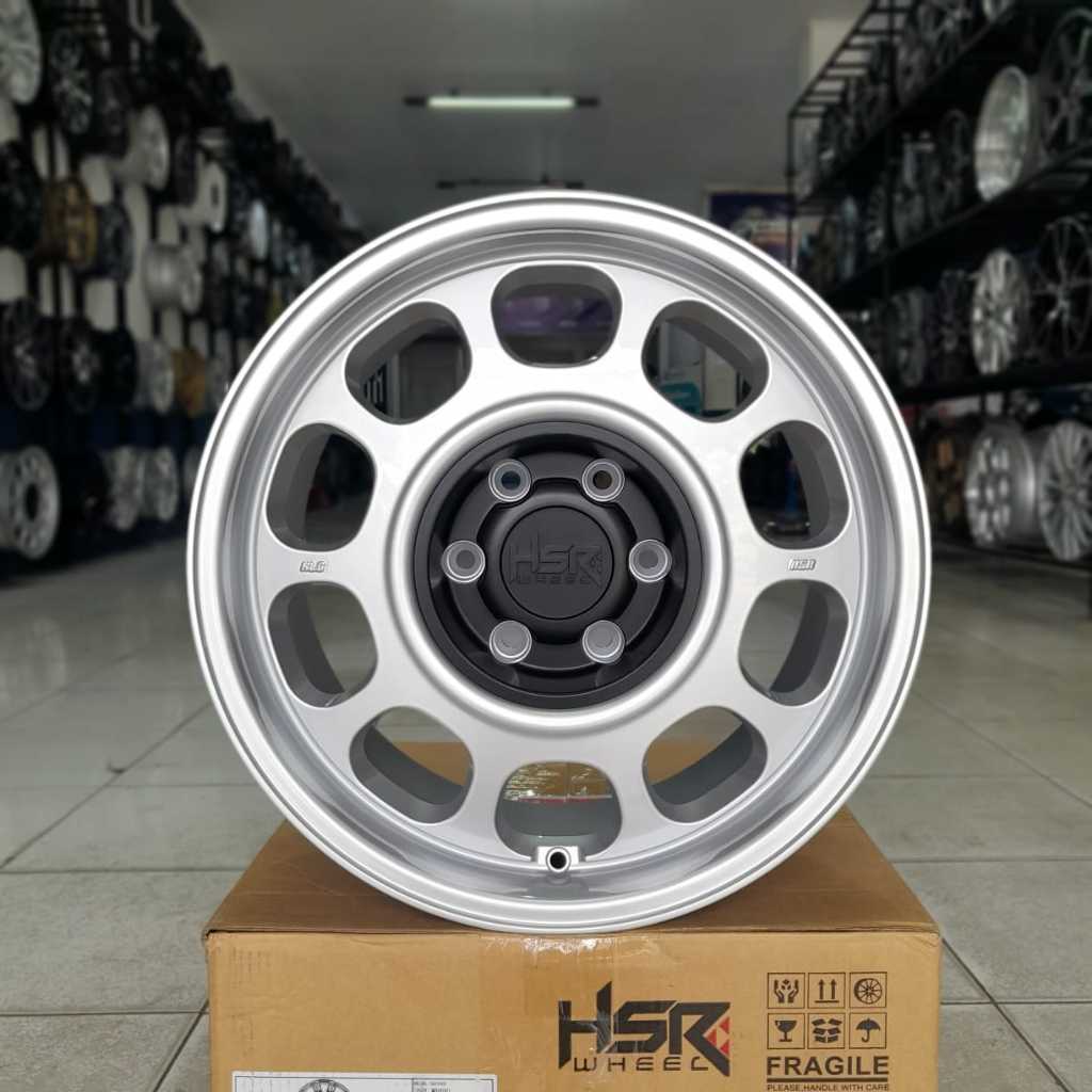 Velg mobil Hsr Klg ring 18 Lobang 6 buat Mobil Pajero ,Hilux,Strada ,Fortuner toko velg samarinda