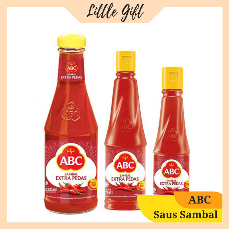 

Saos Sambal ABC Extra Pedas 335ml | 275ml | 135ml