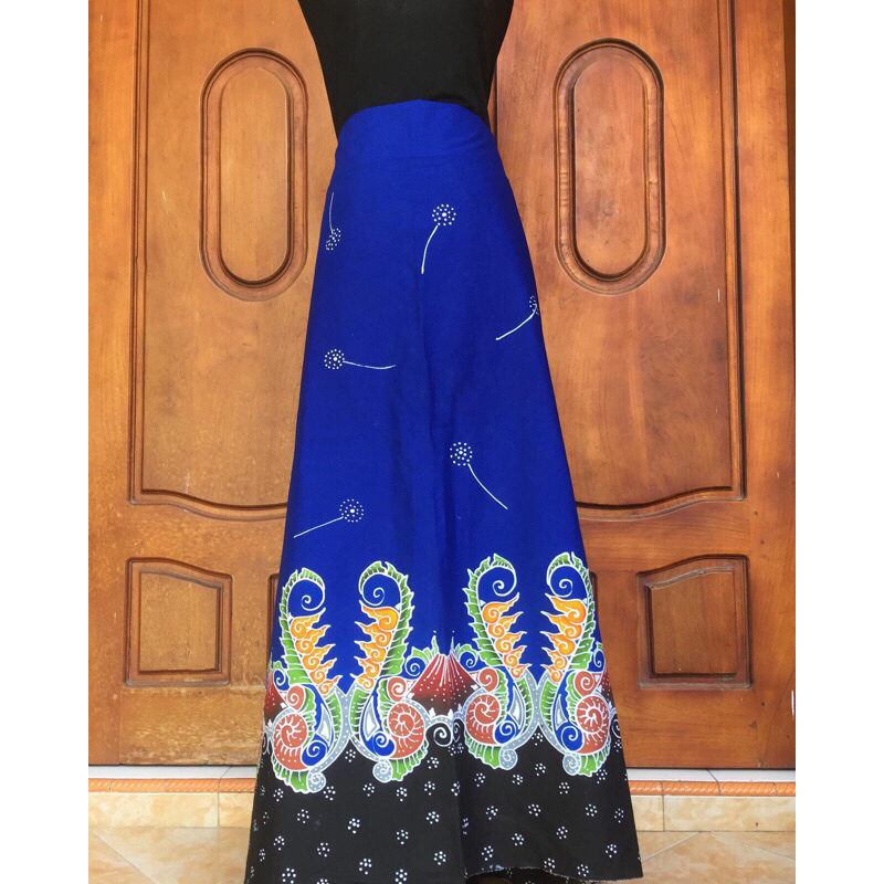 PRE ORDER TERMURAH Kain batik tulis motif Bromo EKSOTIKA BROMO warna biru elektrik/birel