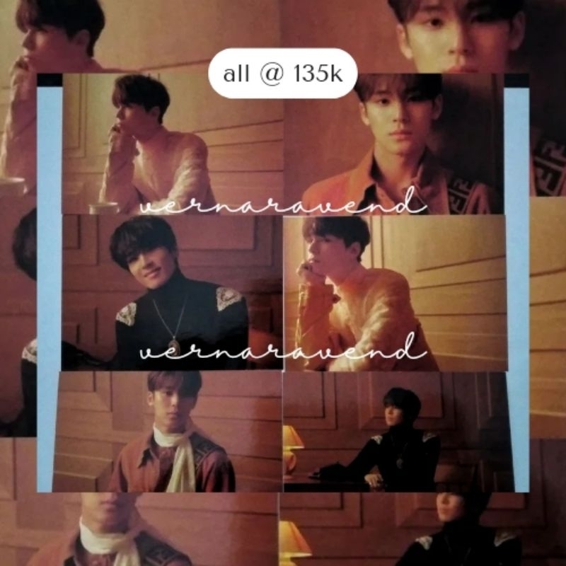 SEVENTEEN Kihno Cards YMMD Eternal Sunshine Mingyu Wonwoo Vernon