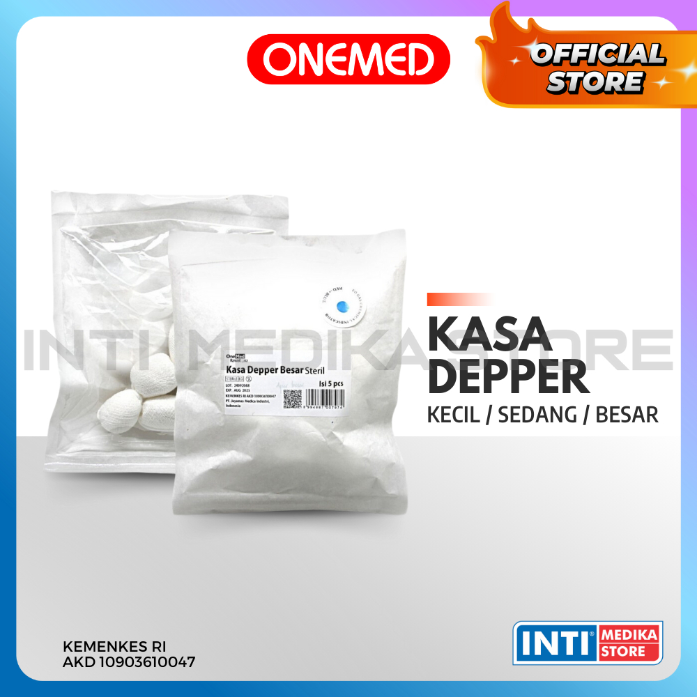 ONEMED - Kasa DEPPER Steril Kecil / Sedang / Besar | Kassa Cabut Gigi
