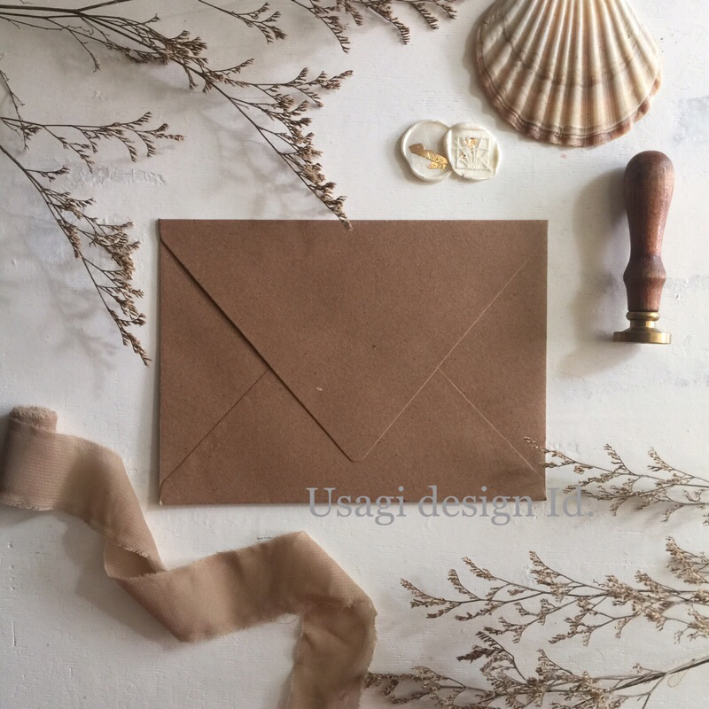 

amplop kraft paper
