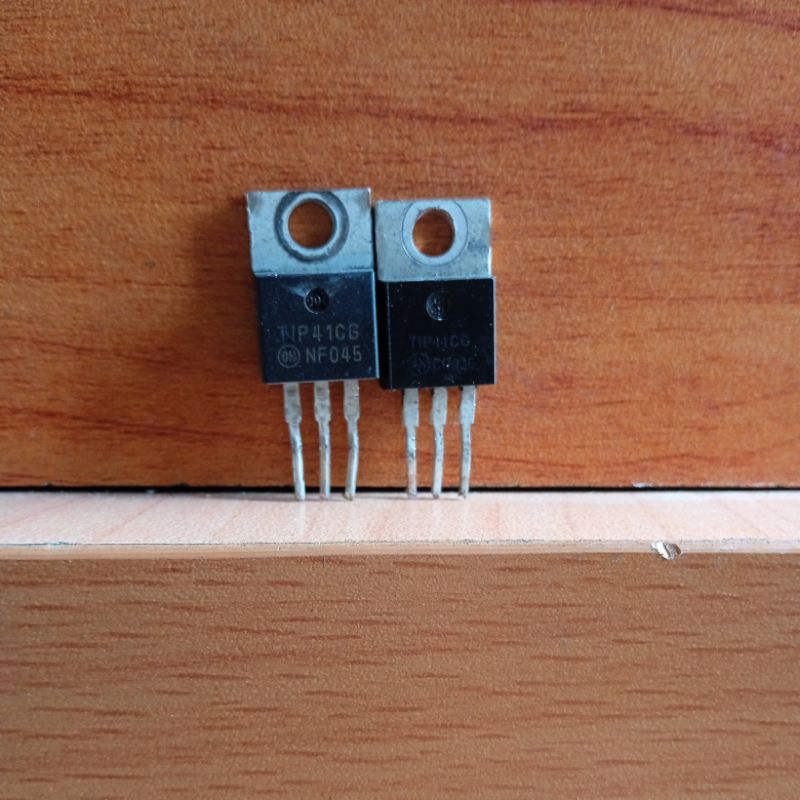 TIP41CG ( 6A 100V ) Cabutan Original Sudah Lulus Tes Normal Harga 1 Pcs