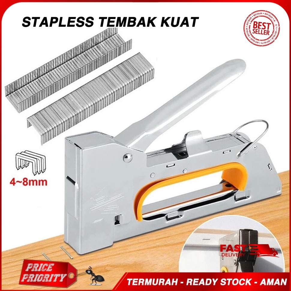 

ART K38G Staples Tembak Staple Gun Tacker Jok Motor Steples Stepler Tembak Top