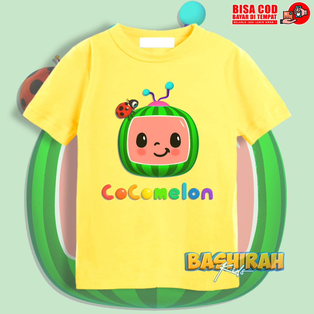 BAJU KAOS ANAK COCOMELON KAOS ANAK COCOMELON LAKI LAKI PEREMPUAN