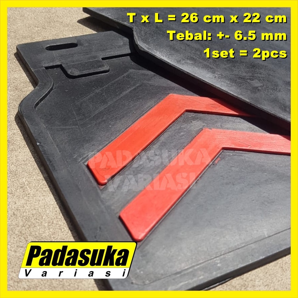 LIH SEPASANG Karpet Lumpur Pick Up TEBAL Depan Belakang L300 T120 T120SS Spakbor Karpet Lumpur