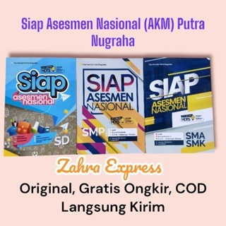 [AKMPN] BUKU AKM SIAP ASESMEN NASIONAL SD, SMP, SMA/K PENERBIT PUTRA NUGRAHA