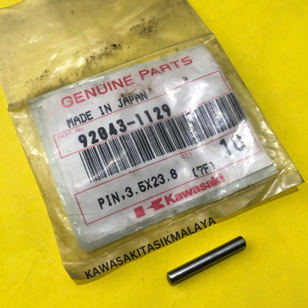 pin pen as mechanical waterpump ninja 150 r rr ss ori 92043-1129