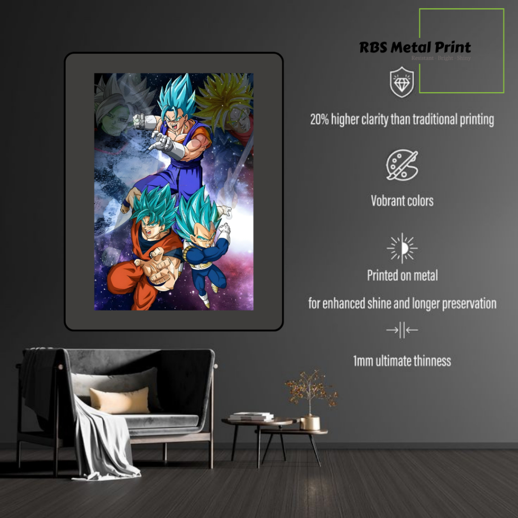 Custom HD Metal Print 1mm | High Gloss Aluminium Photo Print Uk. 40x60cm | Metal Photo Prints | Post