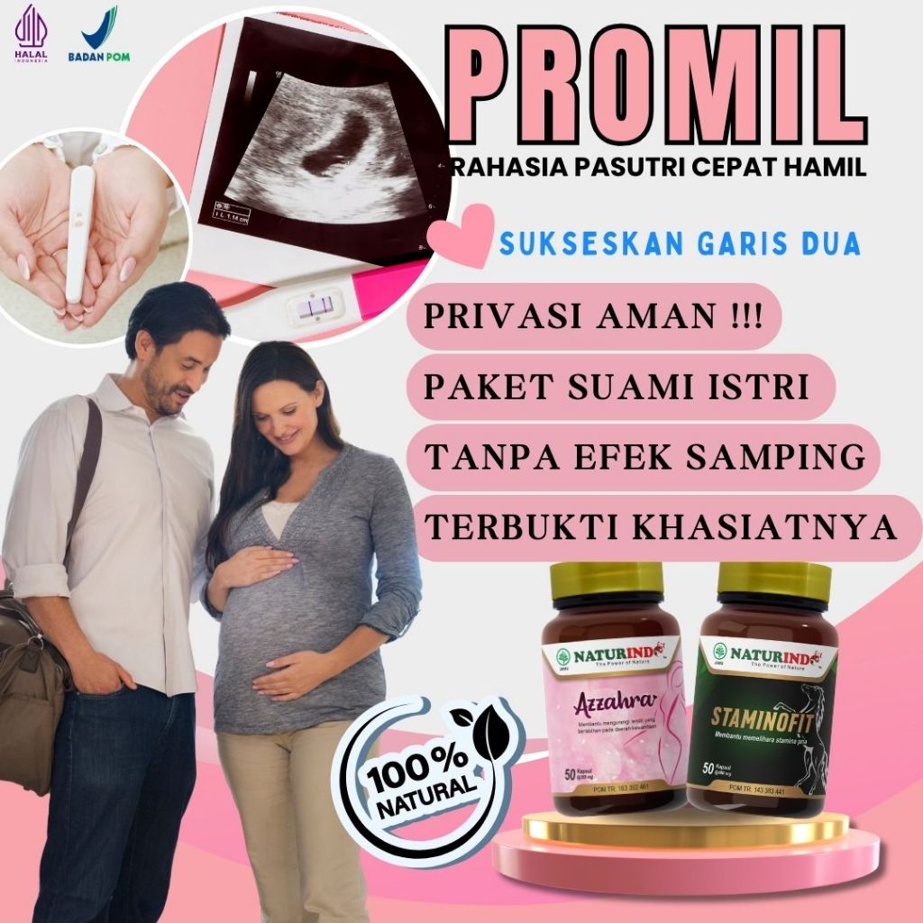 Promil Ampuh Cepat Hamil Paket Promil Lengkap Suami Istri Penyubur Kandungan  Obat Program Hamil dan