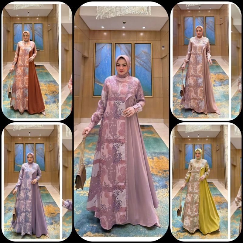 Ready VANESSA Restu Mandeh dan Humaira Dress by Restu Mandeh Hijrah Gamis Muslim Original