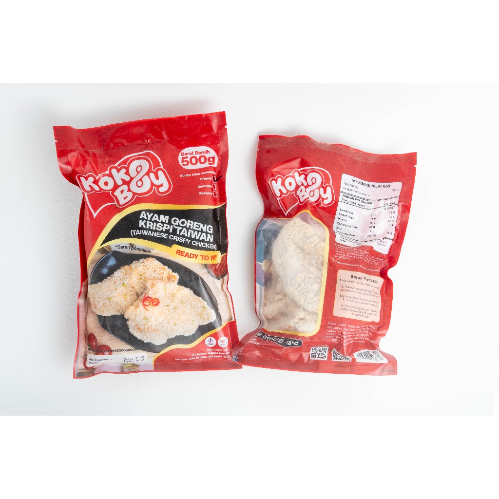 

Koko Boy Ayam Goreng Krispi Taiwan *300gr (Siap Goreng) Halal