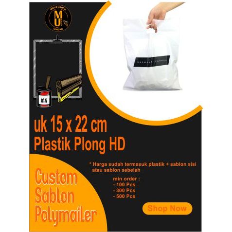 

Plastik Plong HD ukuran 15x22 Cm