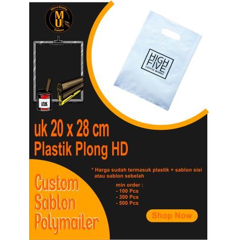 

Plastik Plong HD ukuran 20x28 Cm