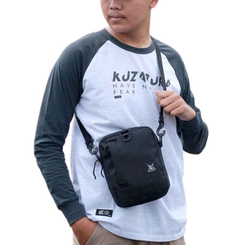 Tas Slempang Pria Cowok Laki-laki Sling Bag Tarma Original Slingbag Tas Gantung Kecil Hp Dompet Mult