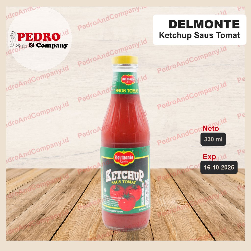 

Del monte ketchup saus tomat 340 ml - delmonte tomato sauce