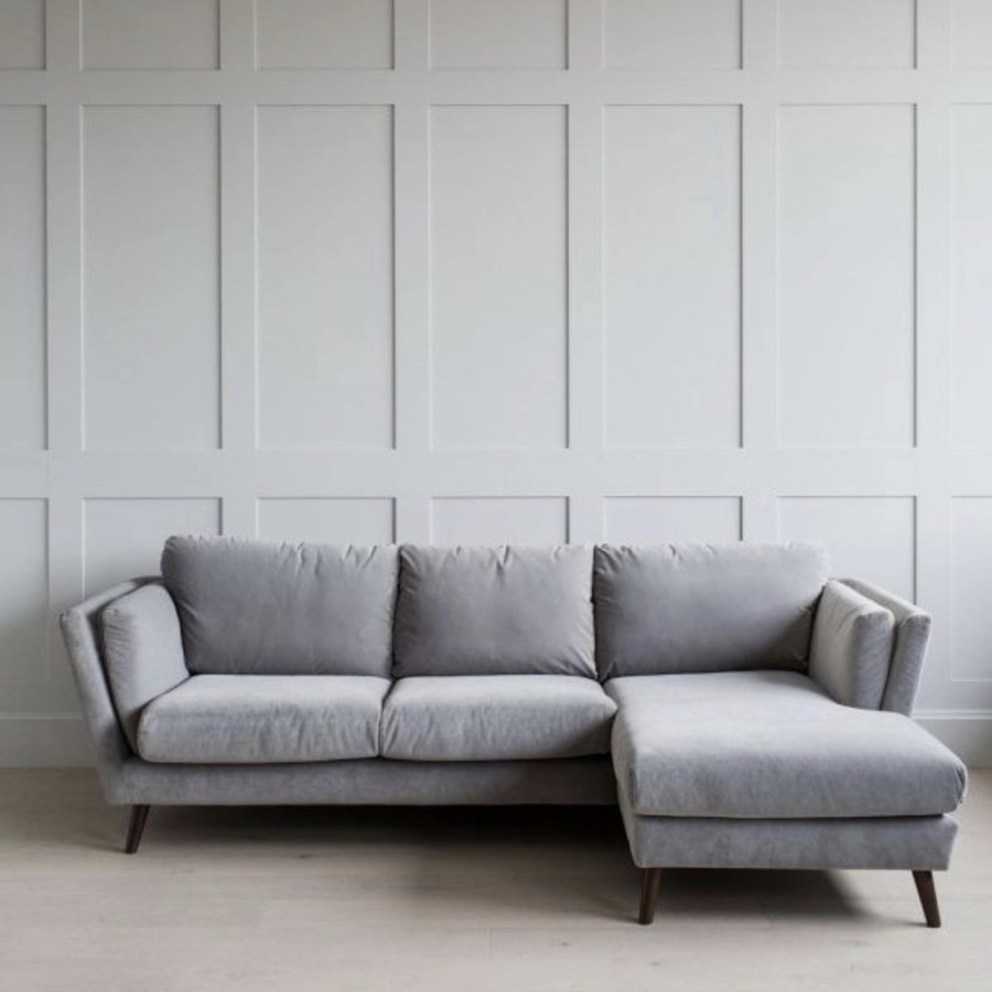 sofa sudut l / sofa minimalis / sofa sudut jati / sofa sudut retro