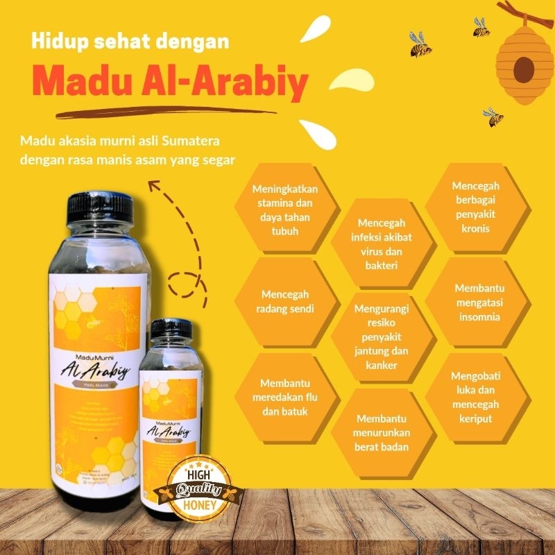 

Madu Akasia Al-Arabiy 500gr