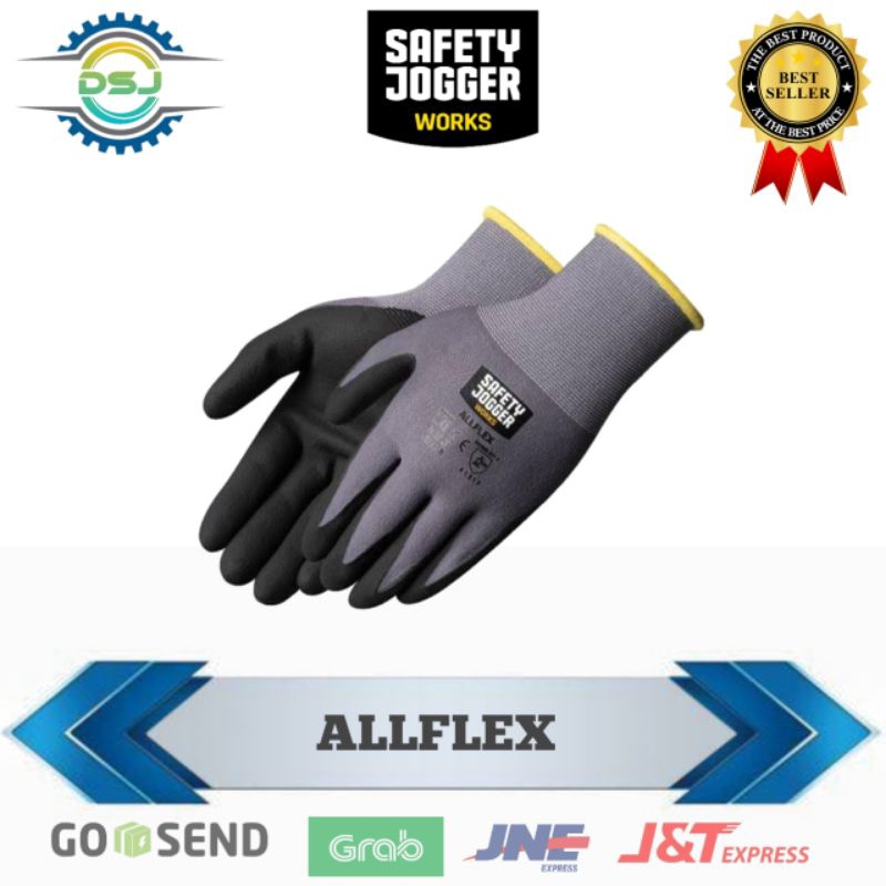 Sarung Tangan Safety Jogger Allflex / Safety Gloves Jogger Original