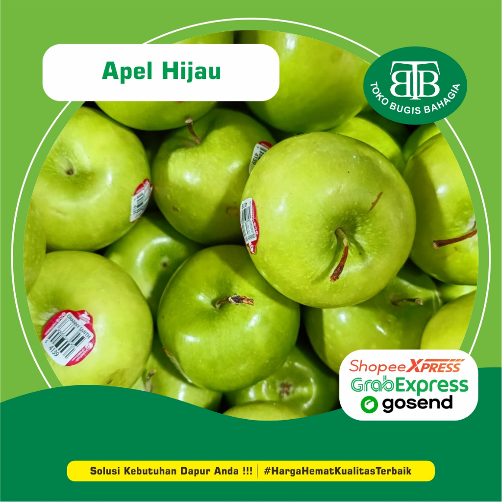 

Buah Apel Hijau, Murah Makassar