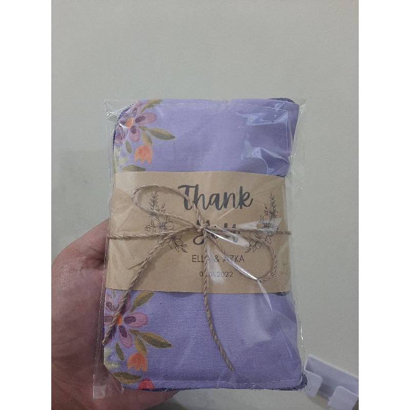 

Tambahan Kemas Packing Tas Souvenir