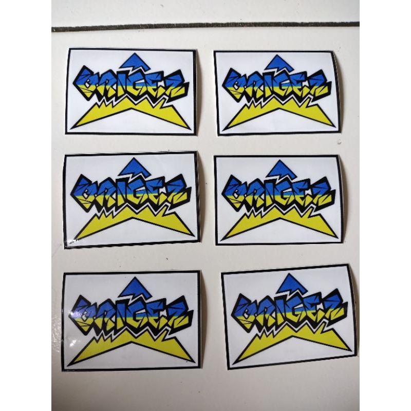 

Stiker Brigez isi enam no cut anti air