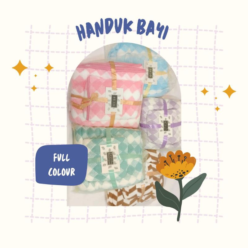 HANDUK 2in1 HANDUK BAYI