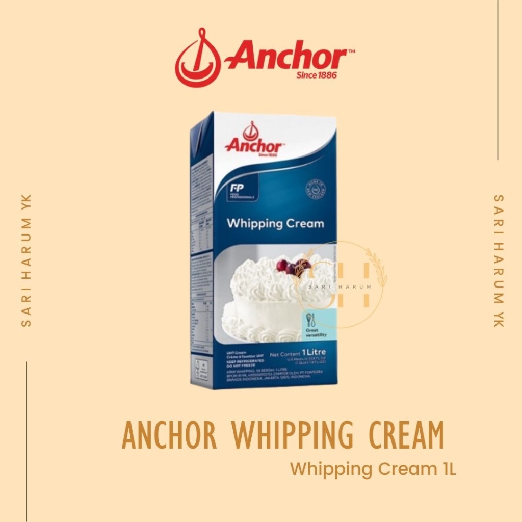 

Whipping Cream | Cream Cake | Cream Kue | Anchor Whipping Cream 1L