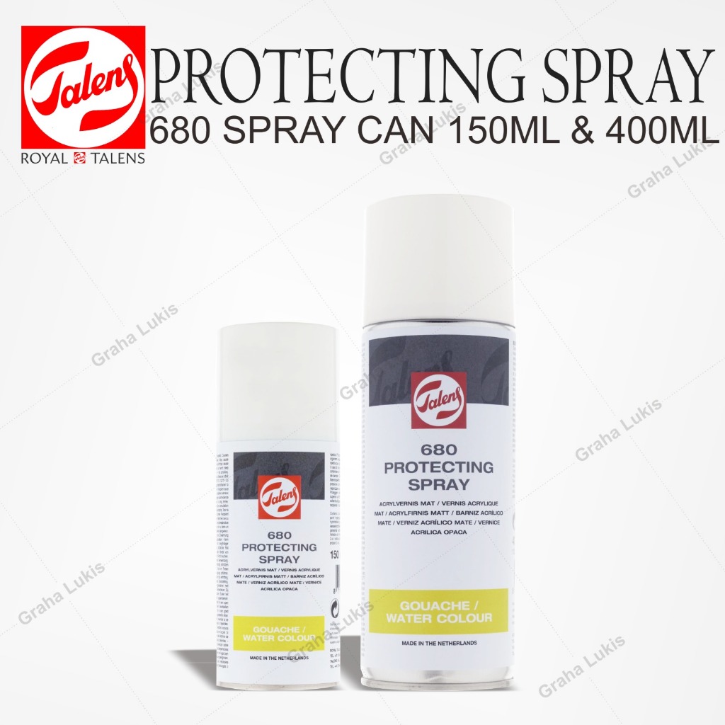

Talens Protecting Spray 680 For Gouache / Water colour - 400ml