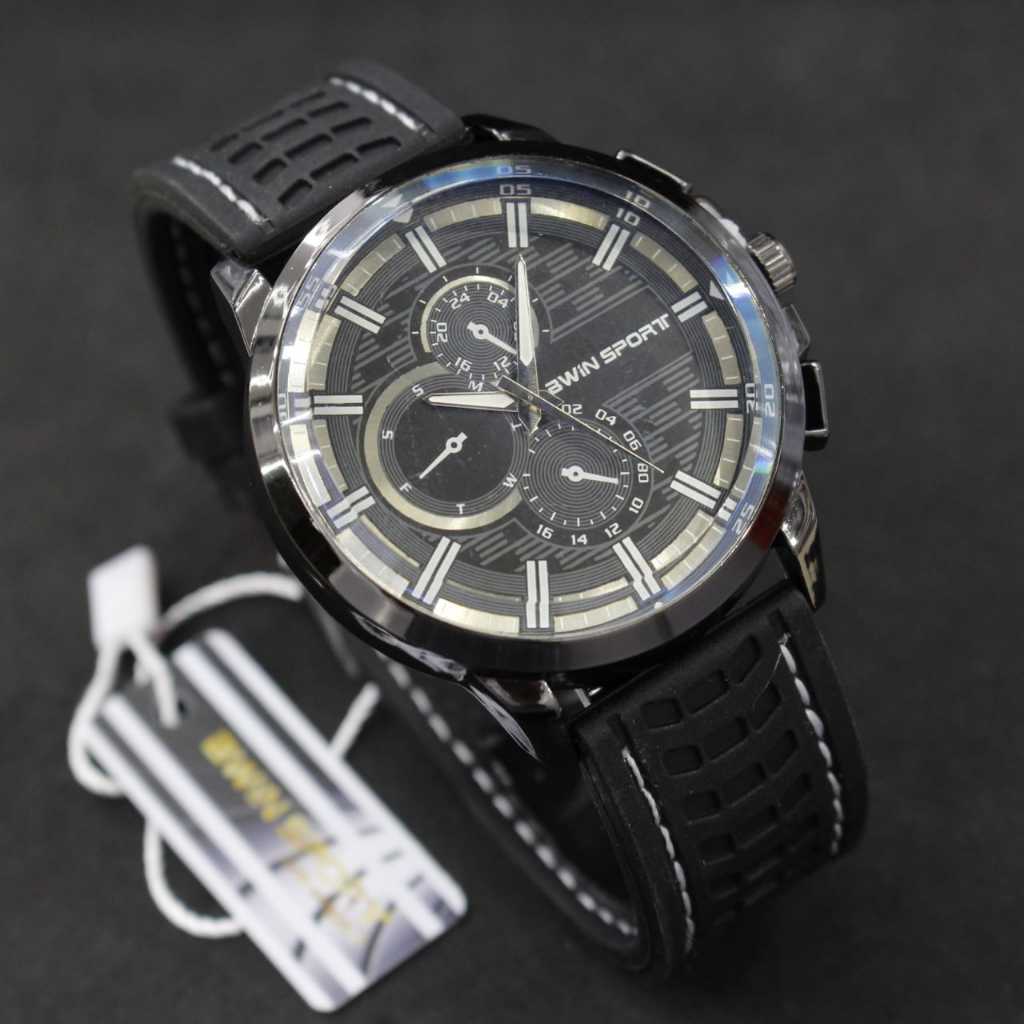 JAM TANGAN TERBARU BWIN SPORT TYPE No.B671//JAM TANGAN COWOK NALOG//JAM TANGAN ORIGINAL