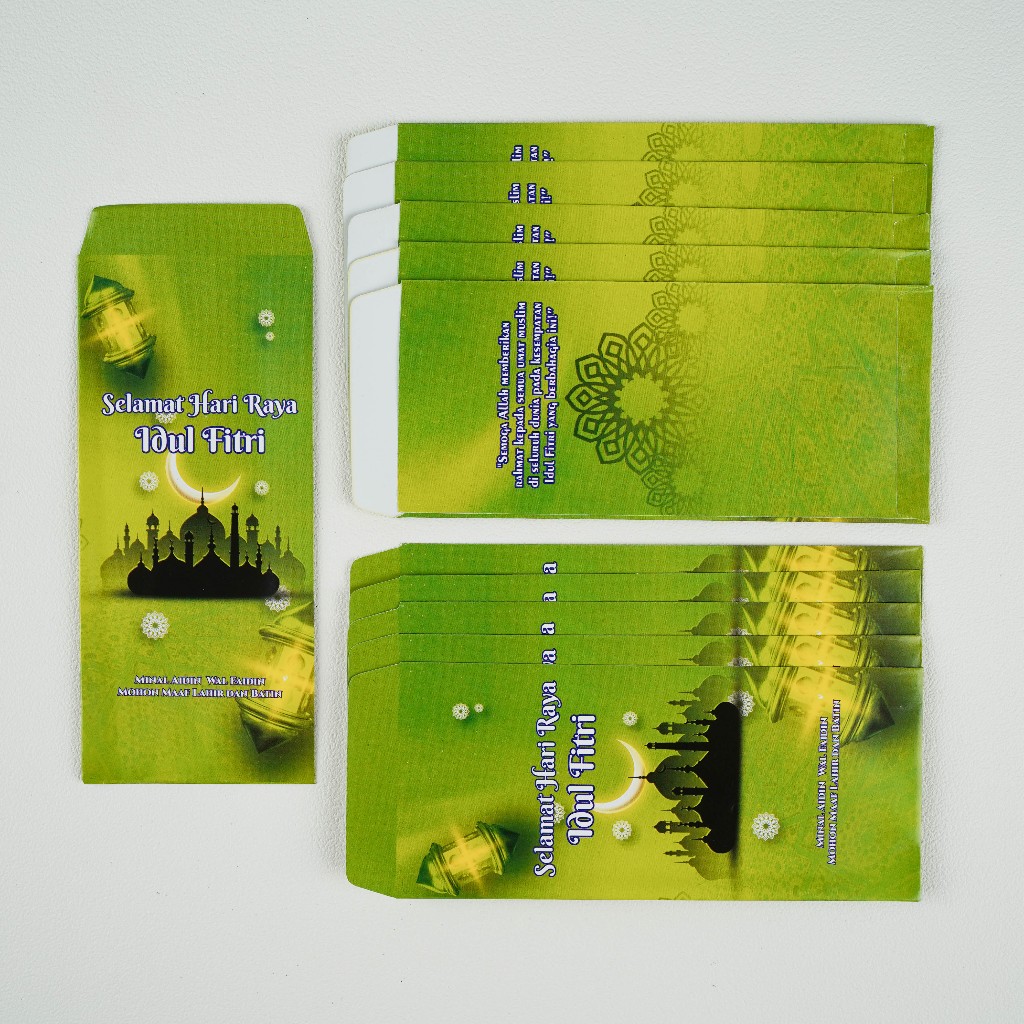 

Amplop Lebaran Premium Motif Idul Fitri Estetik Ecer