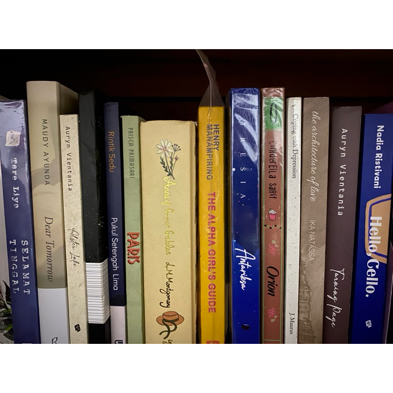 preloved novel wattpad ORIGINAL septihan, melodylan, antariksa, nallan, sheiland, lavina, rain, moza