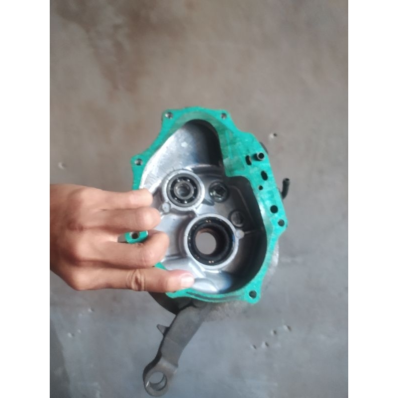 krengkes tromol/tutup gardan vario 110 karbu original copotan