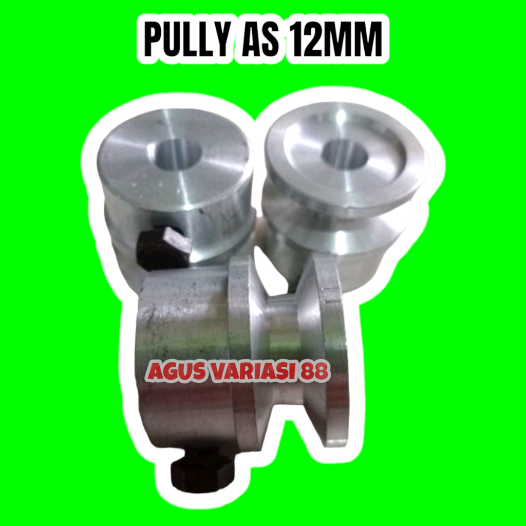 pully untuk as 12 mm mesin harum manis kecil