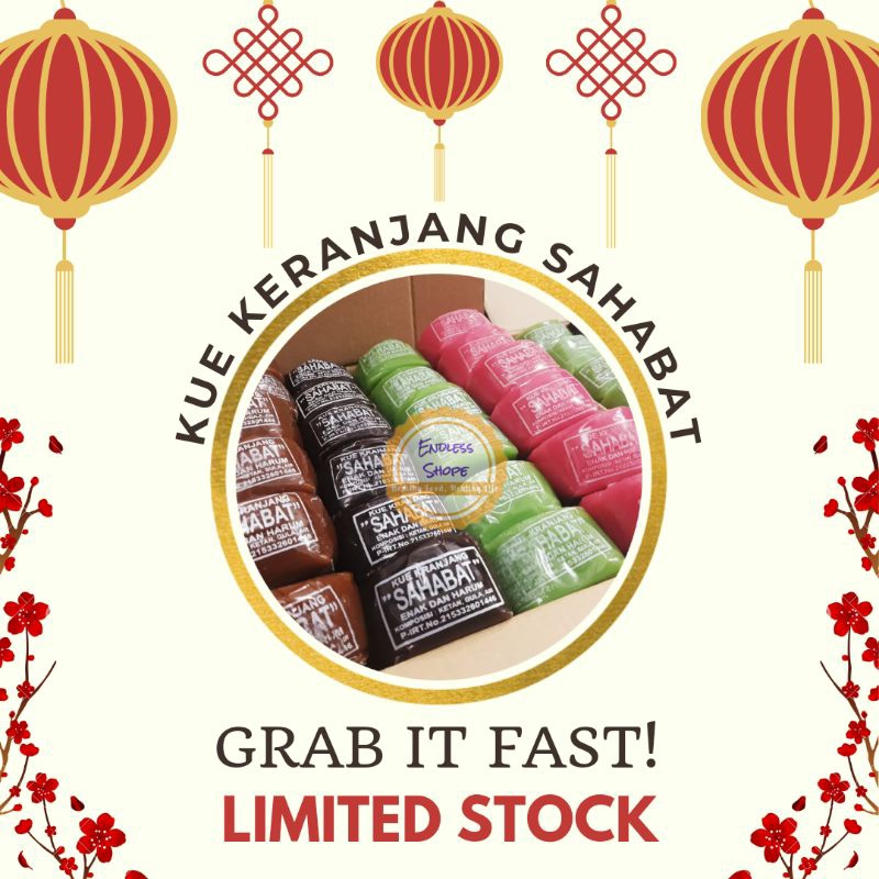 [Endless Shope] Kue Kranjang Sahabat / Kue Keranjang / Kue Imlek / Dodol Cina